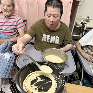 手作巧克力鬆餅